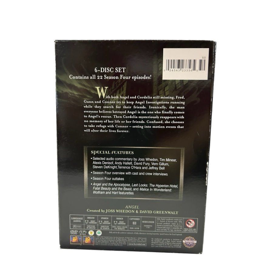 Angel The TV Series Seasons 1-4 DVD  Box Sets | Finer Things Resale