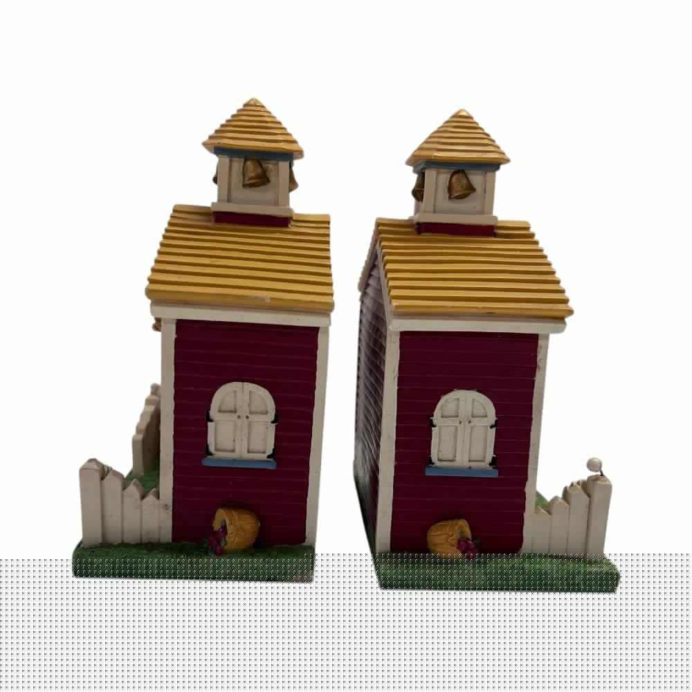 Zondervan Inspirio Schoolhouse Bookends VINTAGE 2005 | Finer Things Resale