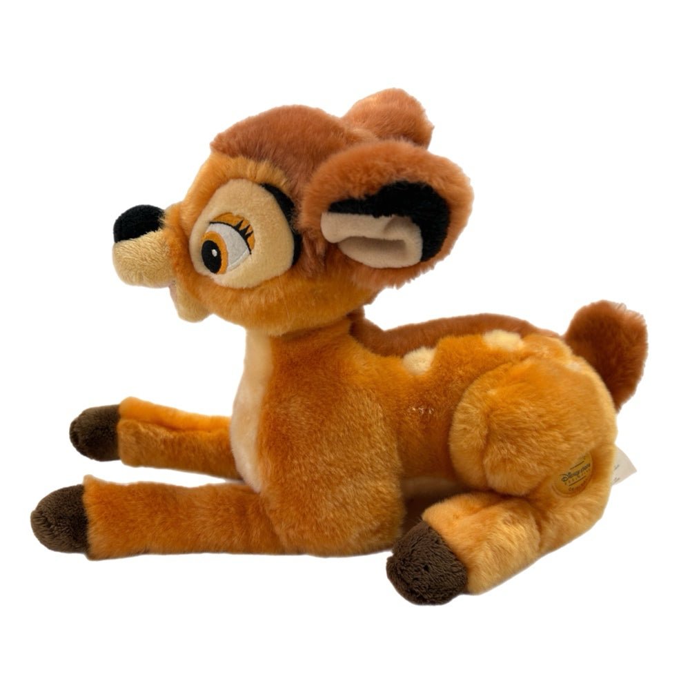 Disney Store Bambi Plush Laying Down Deer Stuffed Animal Authentic Excludsive | Finer Things Resale