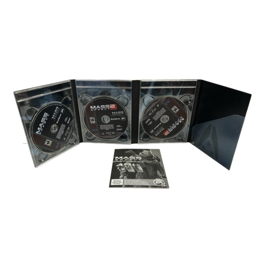 Mass Effect Trilogy Playstation 3 PS3 Complete set of 3 Steelbook 2012 | Finer Things Resale