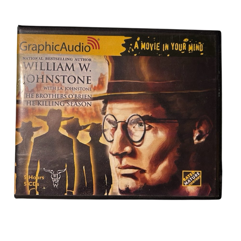 The Brothers O'Brien The Killing Season William W Johnstone GraphicAudio #5CD | Finer Things Resale