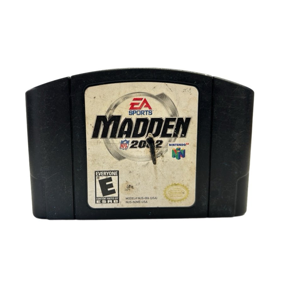 Madden NFL 2002 Nintendo 64 N64 Game Football Rated E | Finer Things Resale