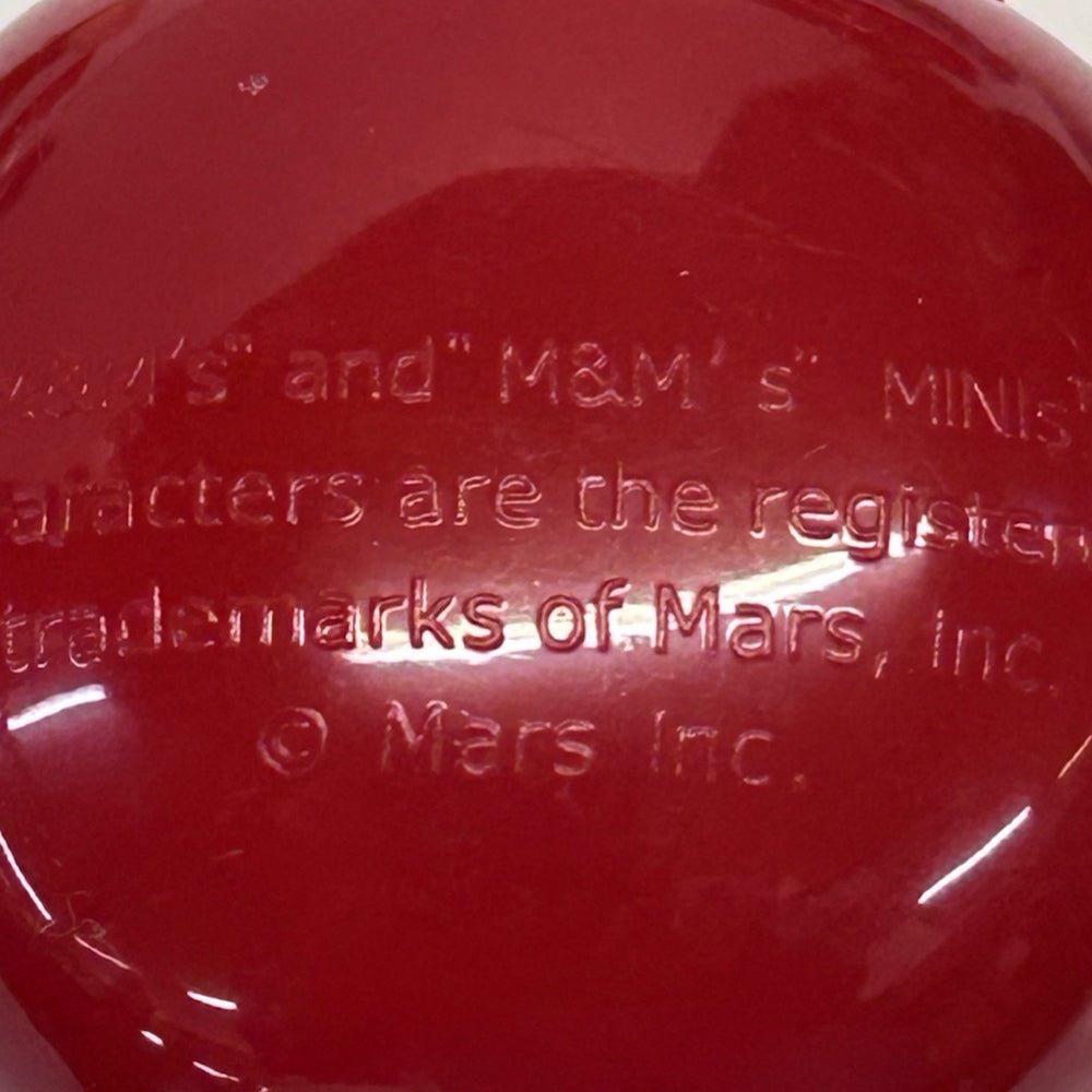 M & M Christmas Candy Dispenser Holder Toys with extras Red & Green extra hats | Finer Things Resale