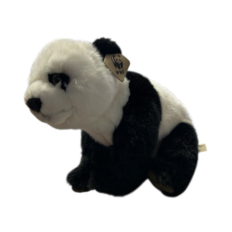World Wide Fund WWF Panda Plush Stuffed Animal Toy with tag VINTATE 1986