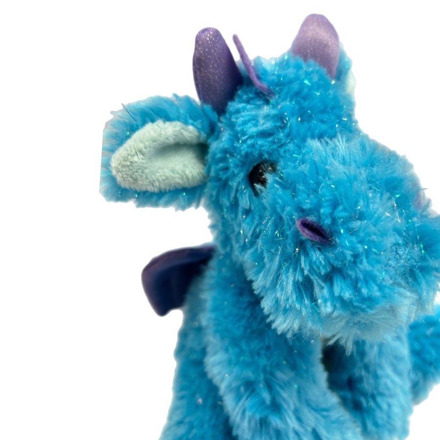 Russ Shining Blue Dragon Plush Stuffed Animal Toy 2006 | Finer Things Resale