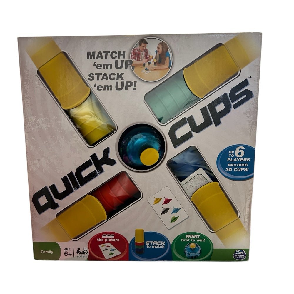 Quick Cups Stacking Game Spin Master | Finer Things Resale