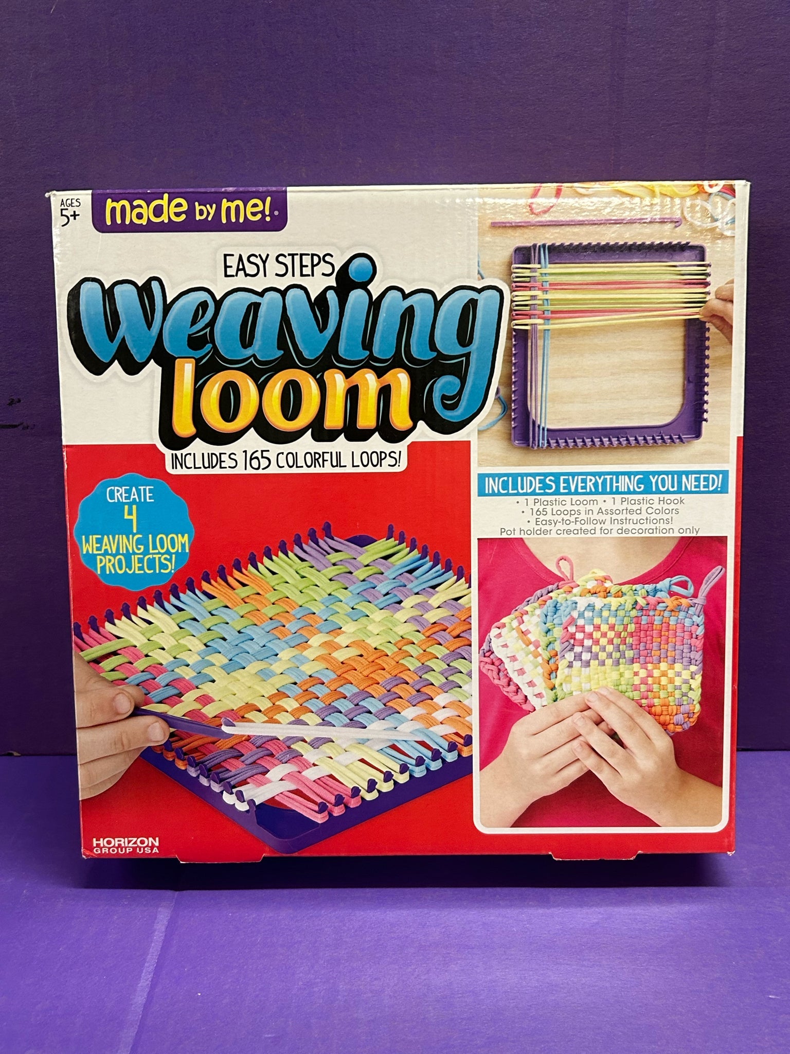 Made by Me! Easy Step Weaving Loom craft kit BRAND NEW! | Finer Things Resale