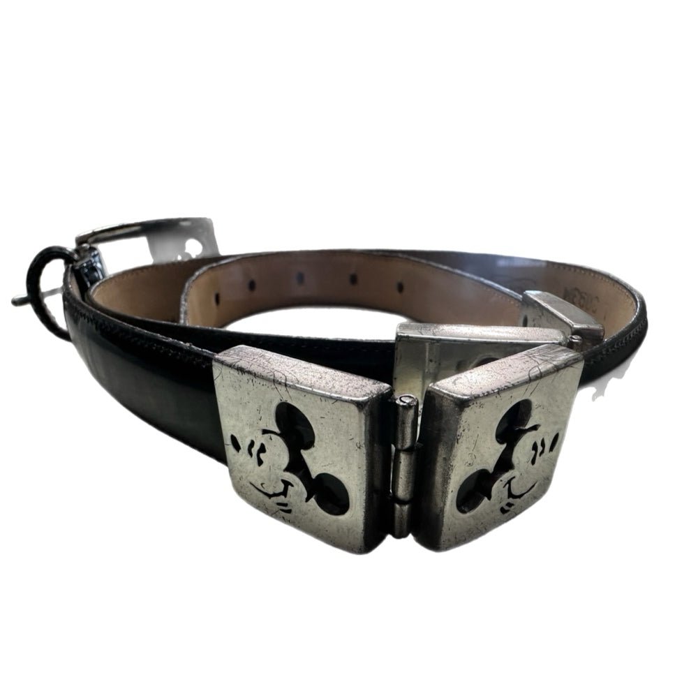 Brighton Disney Mickey Mouse leather belt | Finer Things Resale