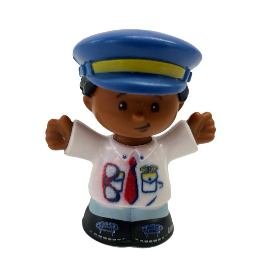 Fisher Price Little People Travel Together Airplane REPLACEMENT Kurt the Pilot | Finer Things Resale