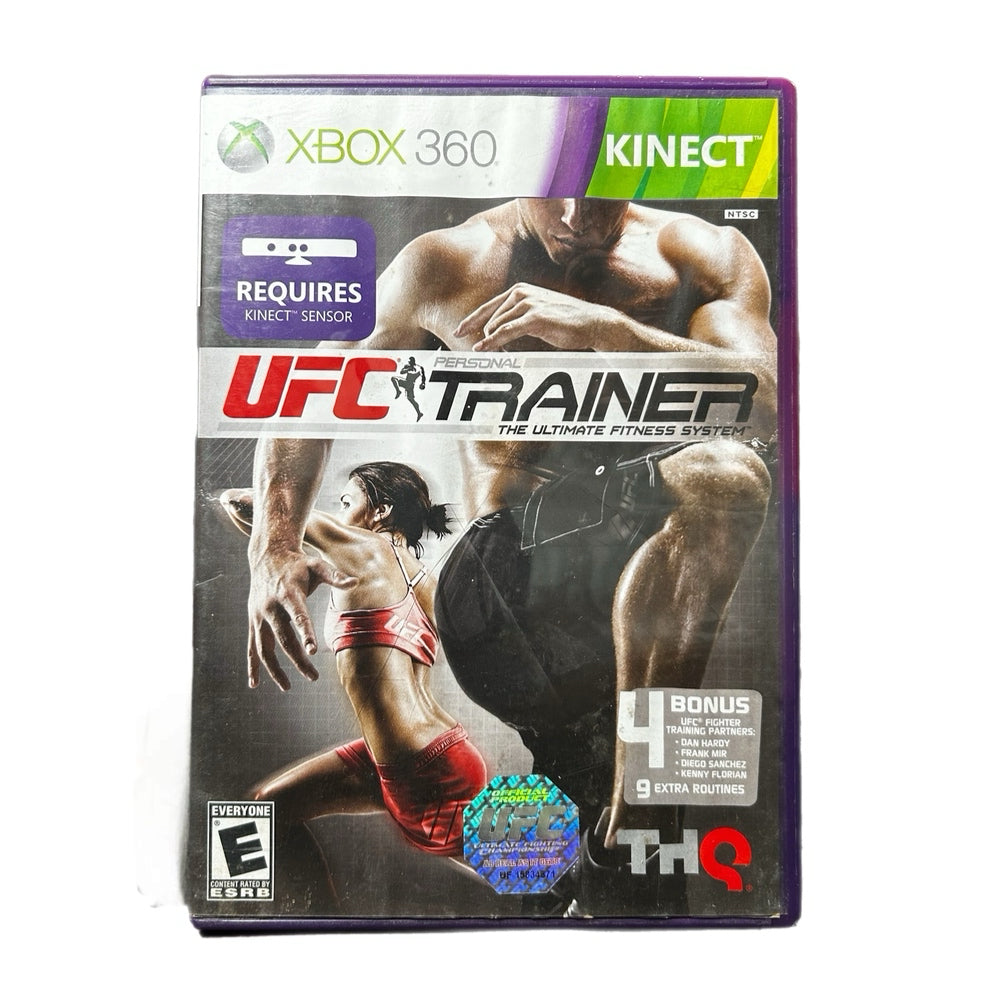 UFC Trainer The Ultimate Fitness System XBOX 360 Kinect game 2011 Rated E | Finer Things Resale
