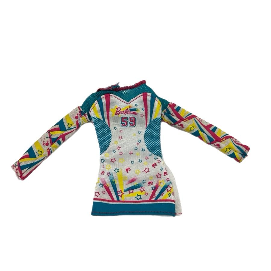 Barbie I Can Be Gymnastic Champion  Leotard REPLACEMENT outfit Mattel 2016 W3766 | Finer Things Resale
