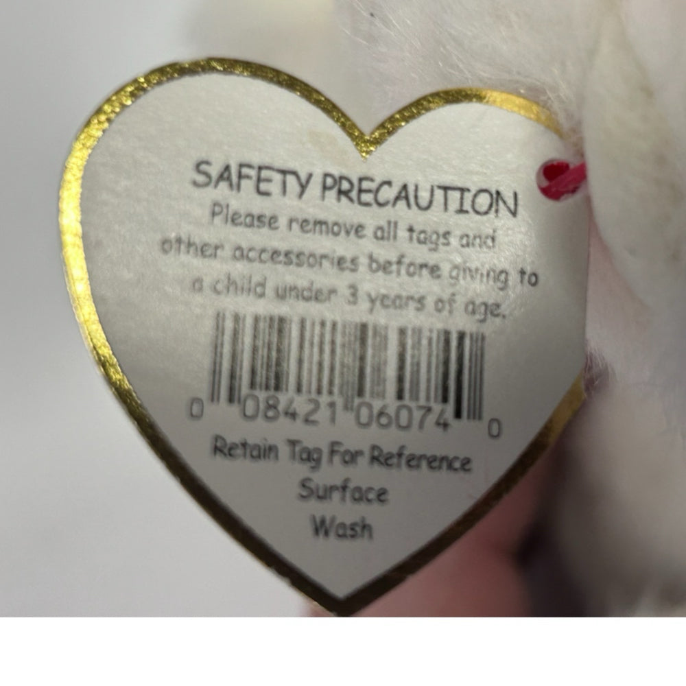 TY Attic Treasures Peppermint Love Me True Bear VINTAGE 1993 | Finer Things Resale
