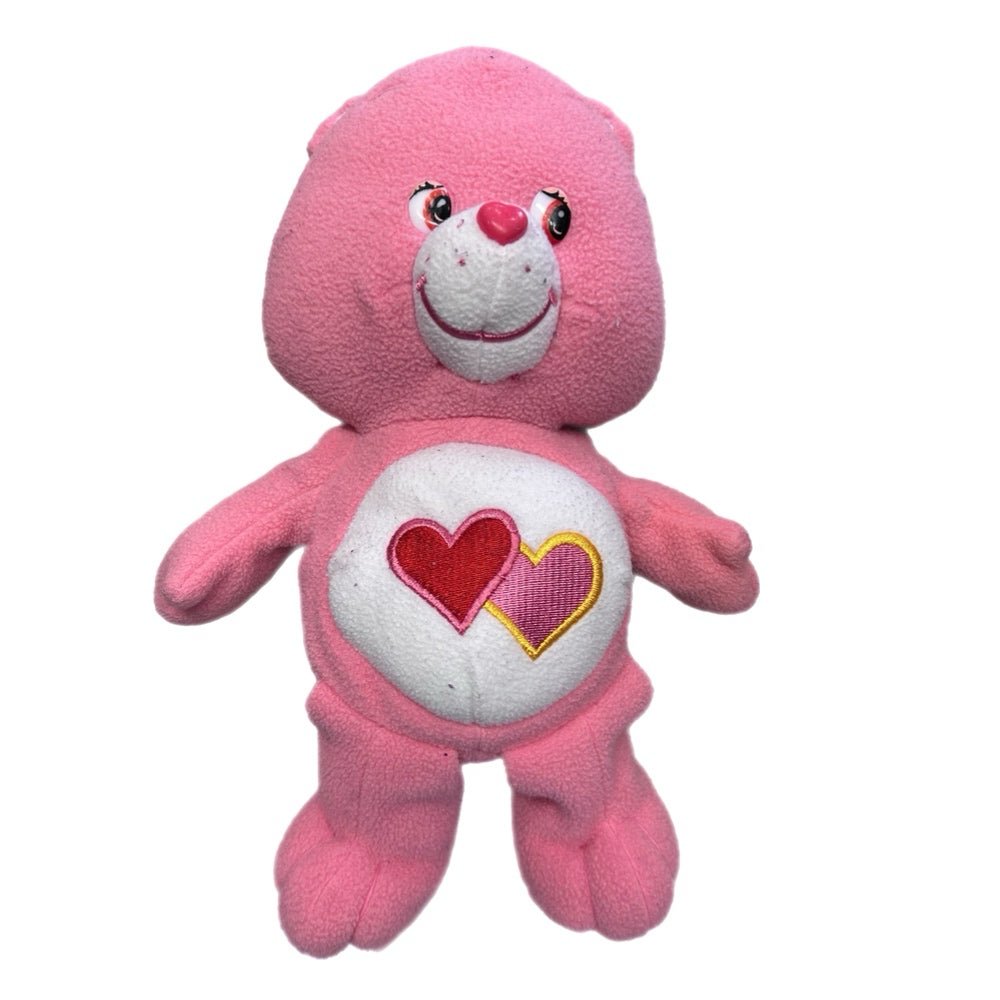 Care Bears Love-a-Lot Bear plush stuffed animal VINTAGE 2005 | Finer Things Resale