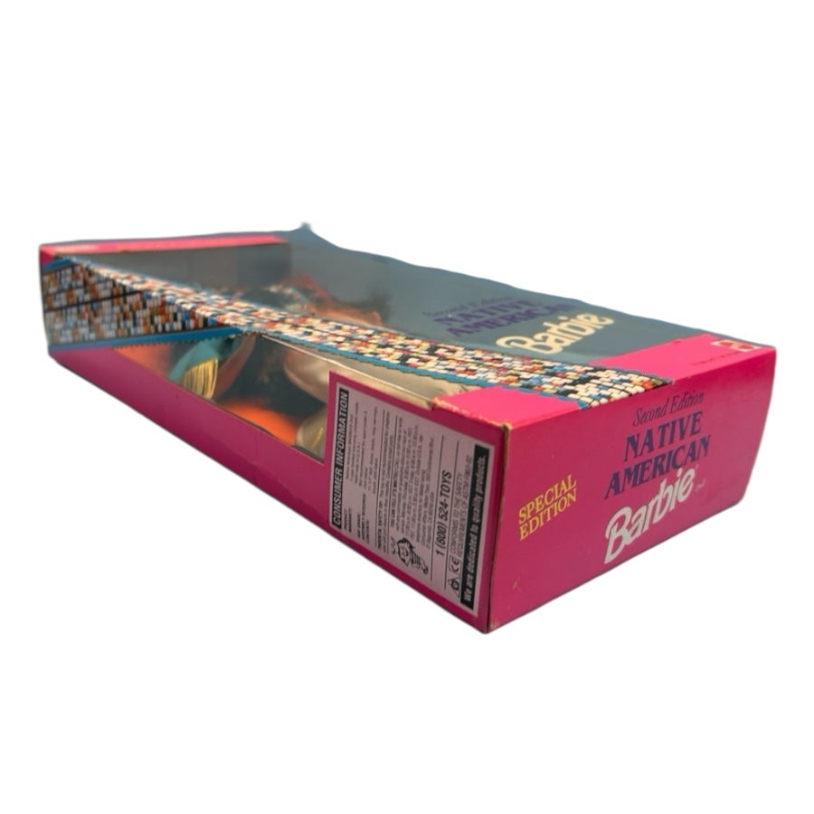 Native American 2nd Edition Barbie Dolls of the World  Mattel 11609 NRFB 1993 | Finer Things Resale