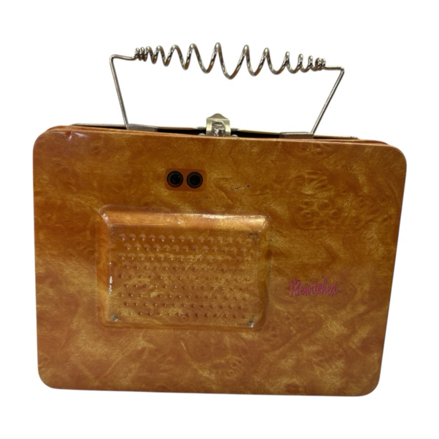 1999 Bewitched Samantha TV Shaped Metal Lunch Box Tin Vandor Vintage Collectible