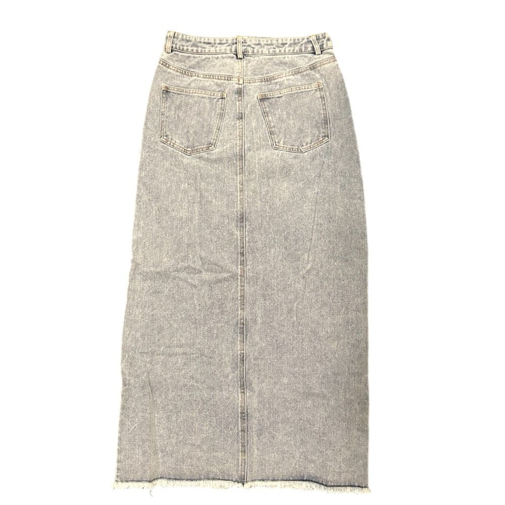 Mimosa Clothing denim maxi skirt SIZE SMALL NWT! | Finer Things Resale