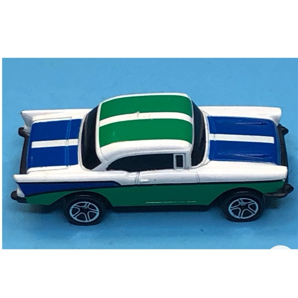 MODELLAUTO 1:43 CHEVROLET Bel Air sport Coupé von Dinky Matchbox 1957 MODELLAUTO 1:43 CHEVROLET Bel Air sport Coupé von Dinky Matchbox 1957