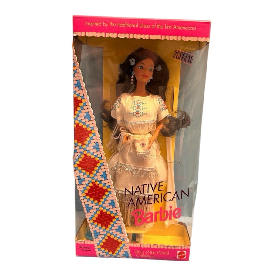 Native American Barbie Dolls of the World Collection 1992 Mattel 1753 NRFB | Finer Things Resale
