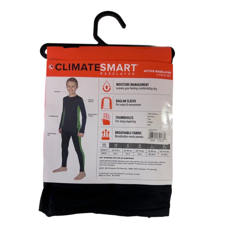 ClimateSmart Baselayer 2pc long sleeve pant set Cuddle Duds SIZE LARGE NEW! | Finer Things Resale