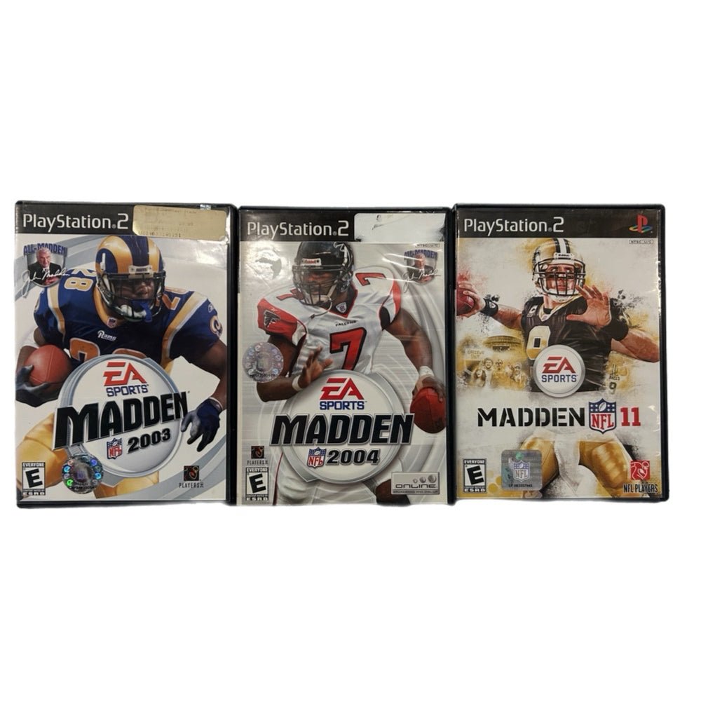 Madden NFL Football 2003 2004 2011 NFL Football Games Playstation 2 PS2 | Finer Things Resale