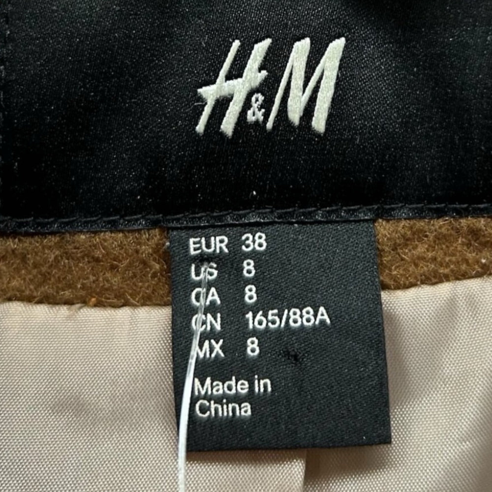 H & M Wool Trench Coat SIZE 8 | Finer Things Resale