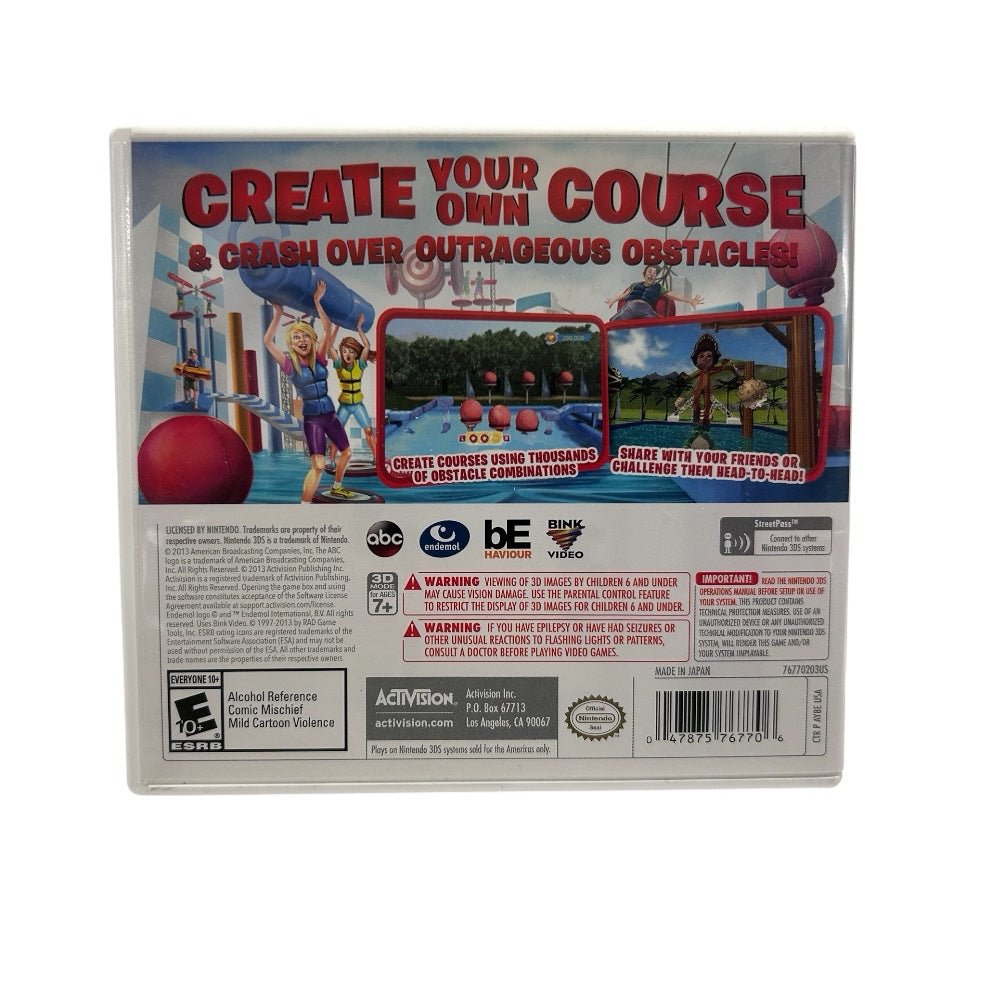 Wipeout: Create & Crash Nintendo 3DS game ABC Activistion 2013 Rated 10+ | Finer Things Resale