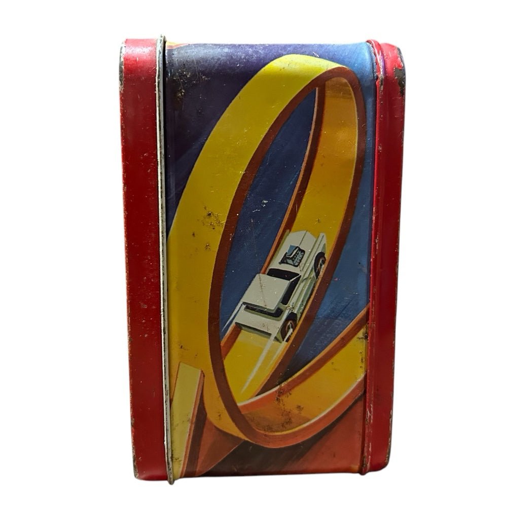 Hot Wheels Red Line Metal Lunchbox with Thermos King-Seeley VINTAGE 1969 | Finer Things Resale