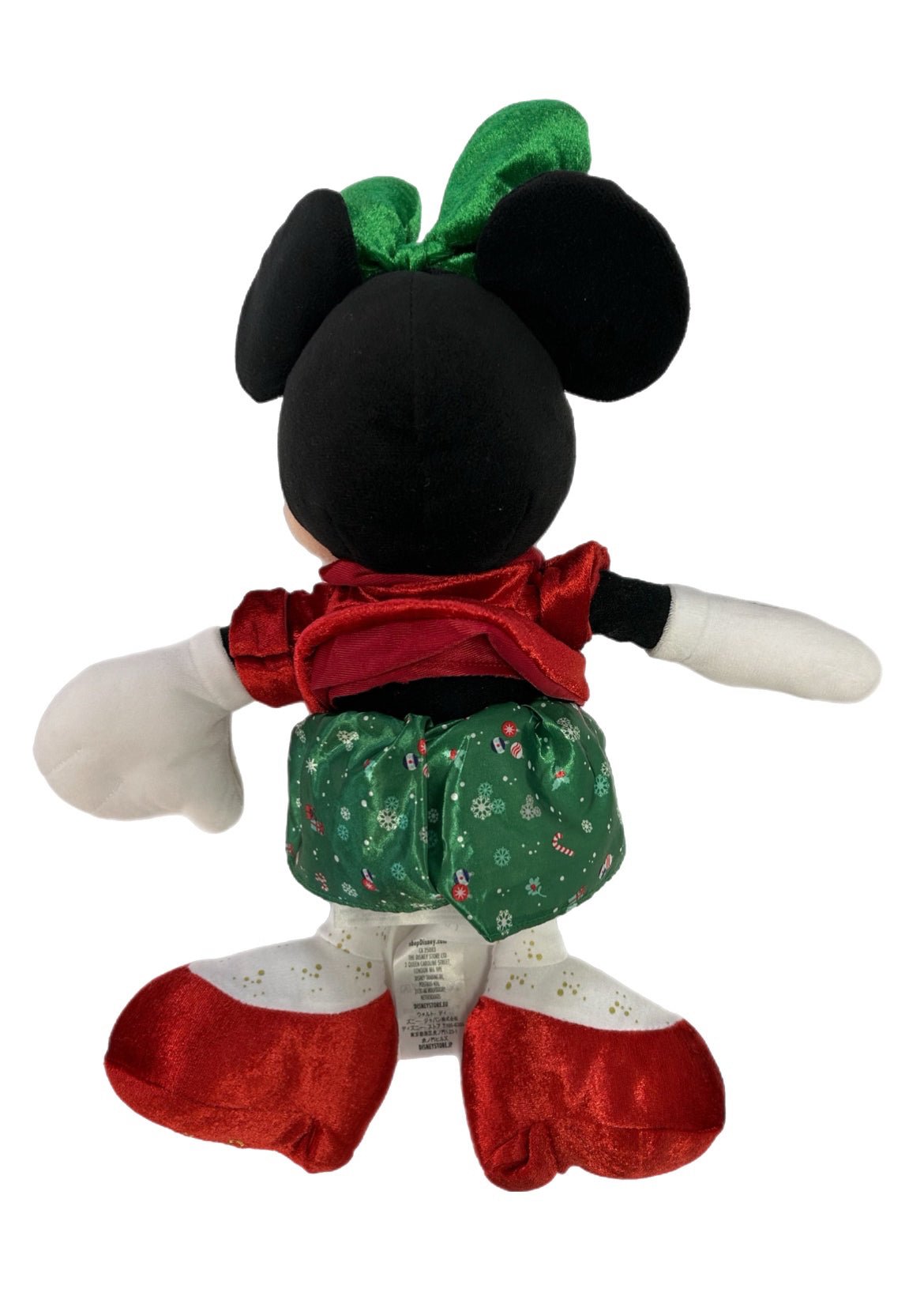 Disney Minnie Mouse Christmas Holiday 16" plush stuffed animal | Finer Things Resale