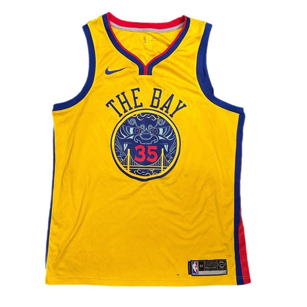 Nike Kevin Durant The Bay Chinese New Year Golden State Warriors #35 Jersey XL