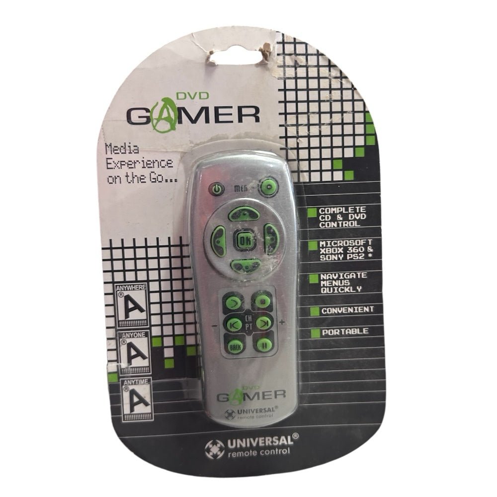 DVD Gamer Universal Remote Control for XBOX 360 and most Playstation 2 PS2 NEW! | Finer Things Resale