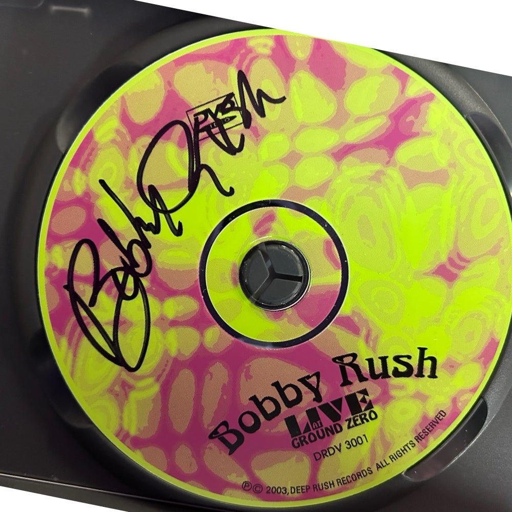 Bobby Rush Live at Ground Zero DVD AUTOGRAPHED COPY Blues Music OOP | Finer Things Resale