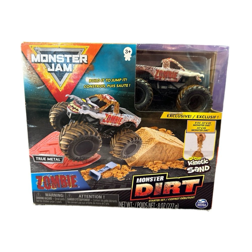 Monster Jam Monster Dirt Zombie Starter Set BRAND NEW! | Finer Things Resale