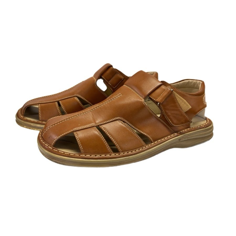 Linea Uomo Mens Fisherman Sandals Comfort Shoes SIZE 12 M | Finer Things Resale
