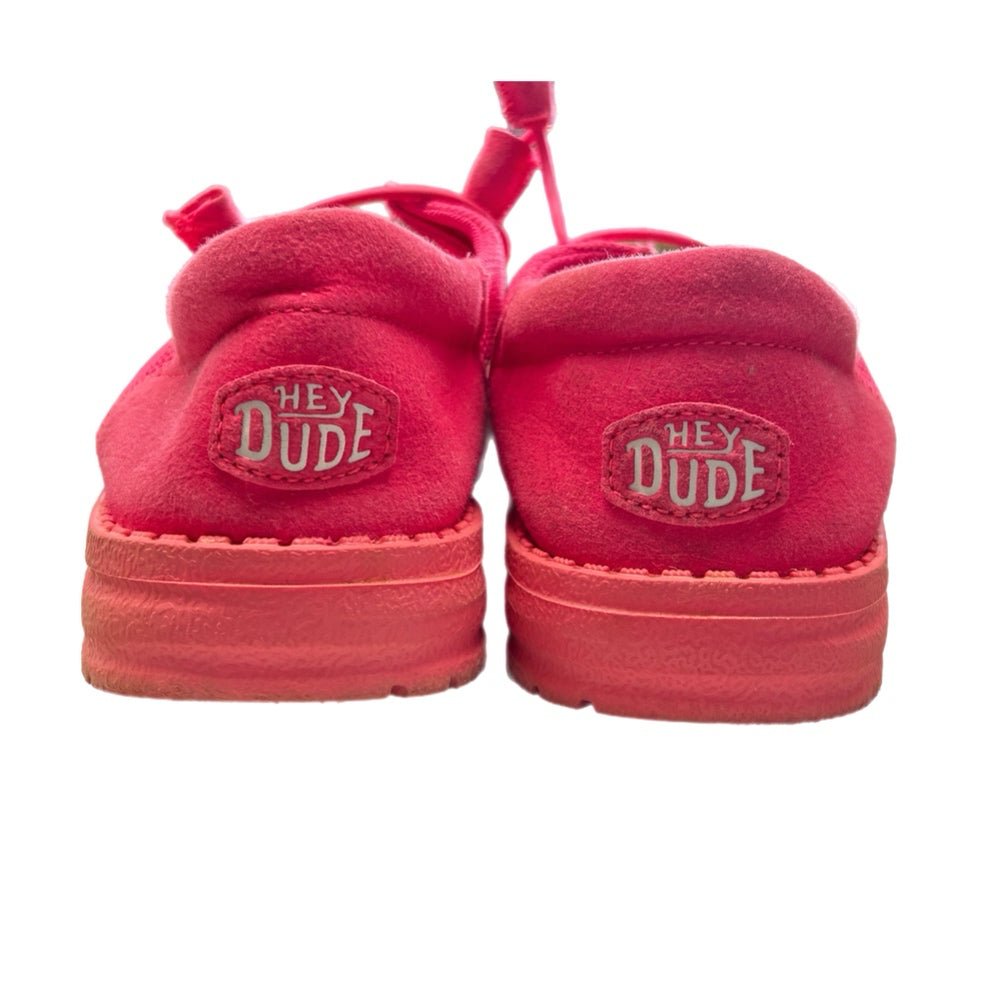 Hey Dude Wendy Funk Mono Electric Pink Slip On Loafers SIZE 7M | Finer Things Resale