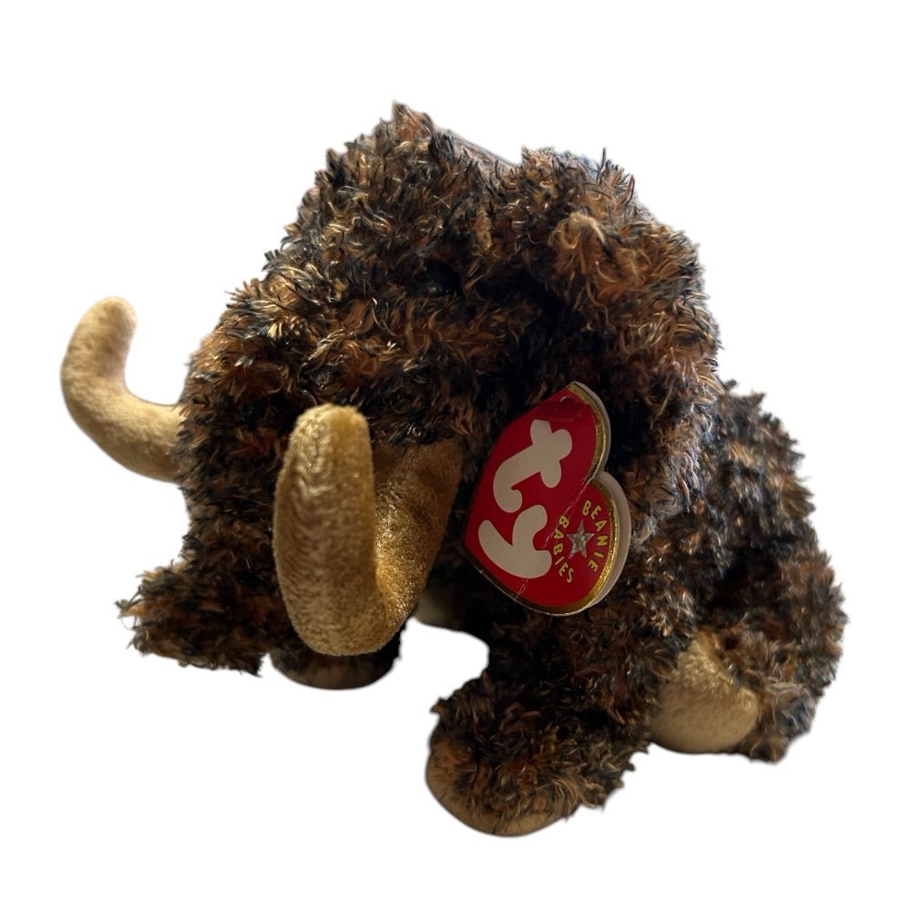 TY Beanie Baby Giganto the Wooly Mammoth stuffed animal beanbaby toy RETIRED! | Finer Things Resale