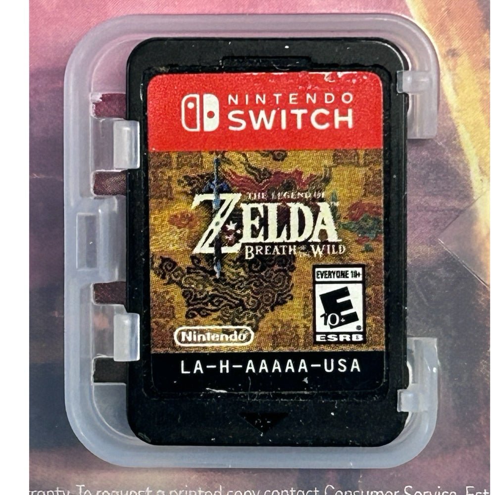 The Legend of Zelda Breath of the Wild Nintendo Switch Game E 10+ 2018 | Finer Things Resale
