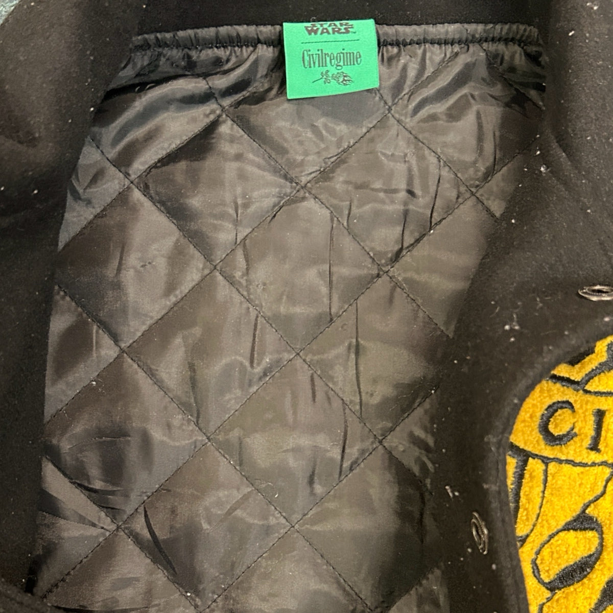 Star Wars Civil Regime Varsity Letterman Bomber Jacket Rebel Alliance LARGE