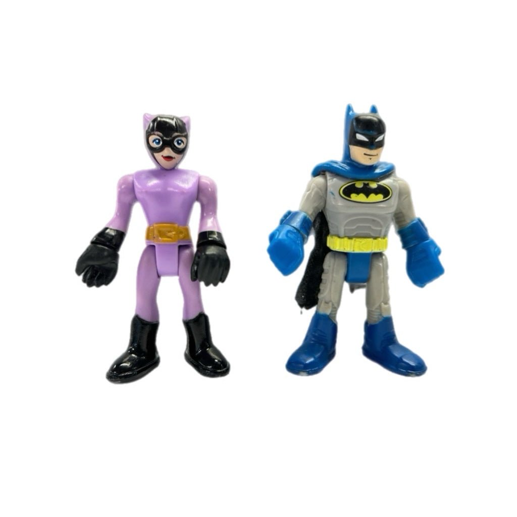 Imaginext DC Batman & Catwoman Figures? Fisher Price Super Friends Lot | Finer Things Resale