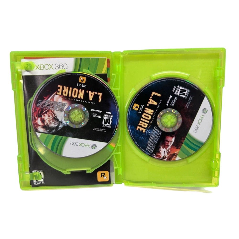 L.A. Noire XBOX 360 game Microsoft Rockstar Games Rated M17+ | Finer Things Resale