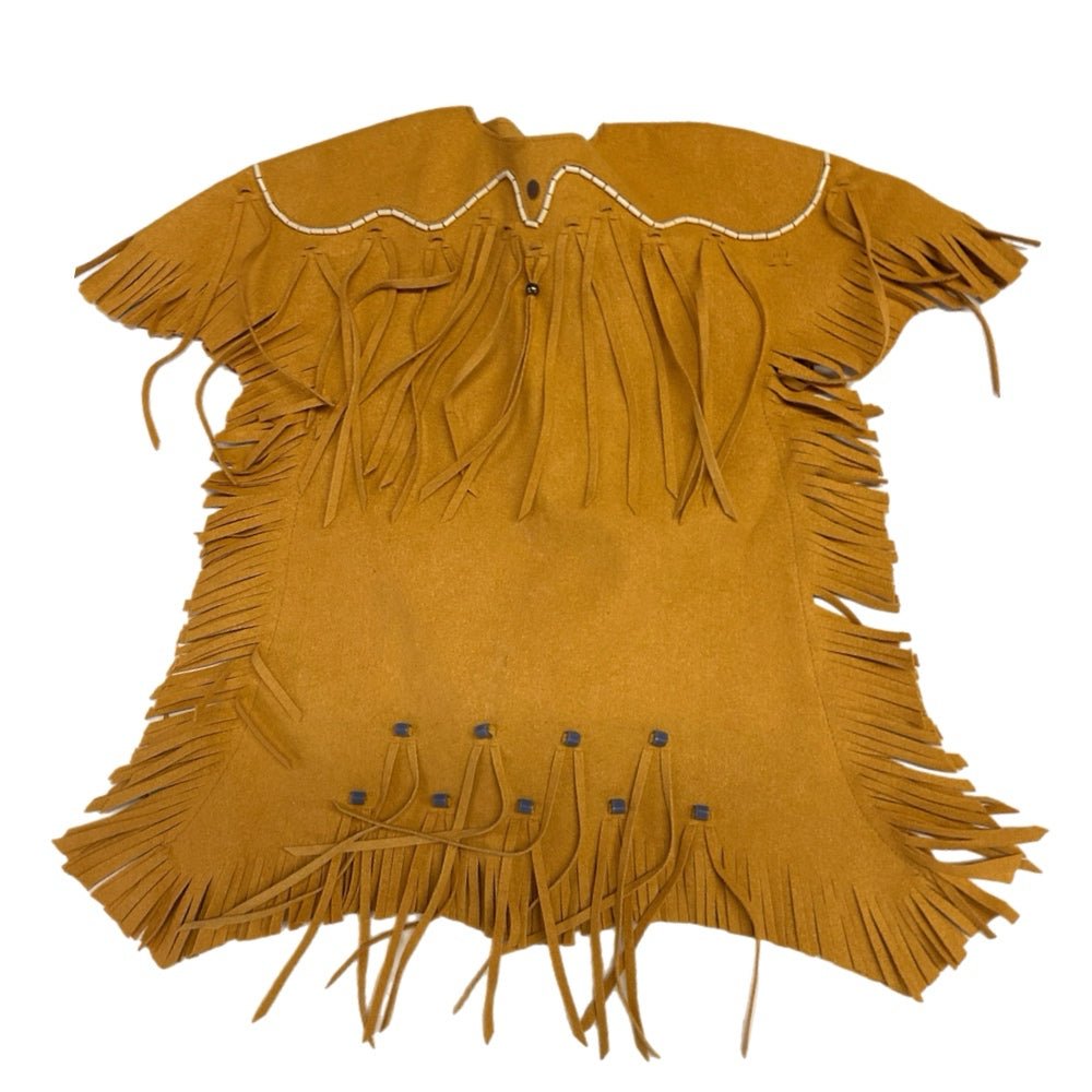 native american indian deerkskin dress
