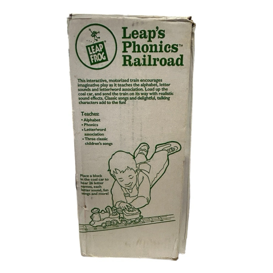 LeapFrog Leap's Phonics Railroad Complete Set in box #21025 VINTAGE 2005 | Finer Things Resale