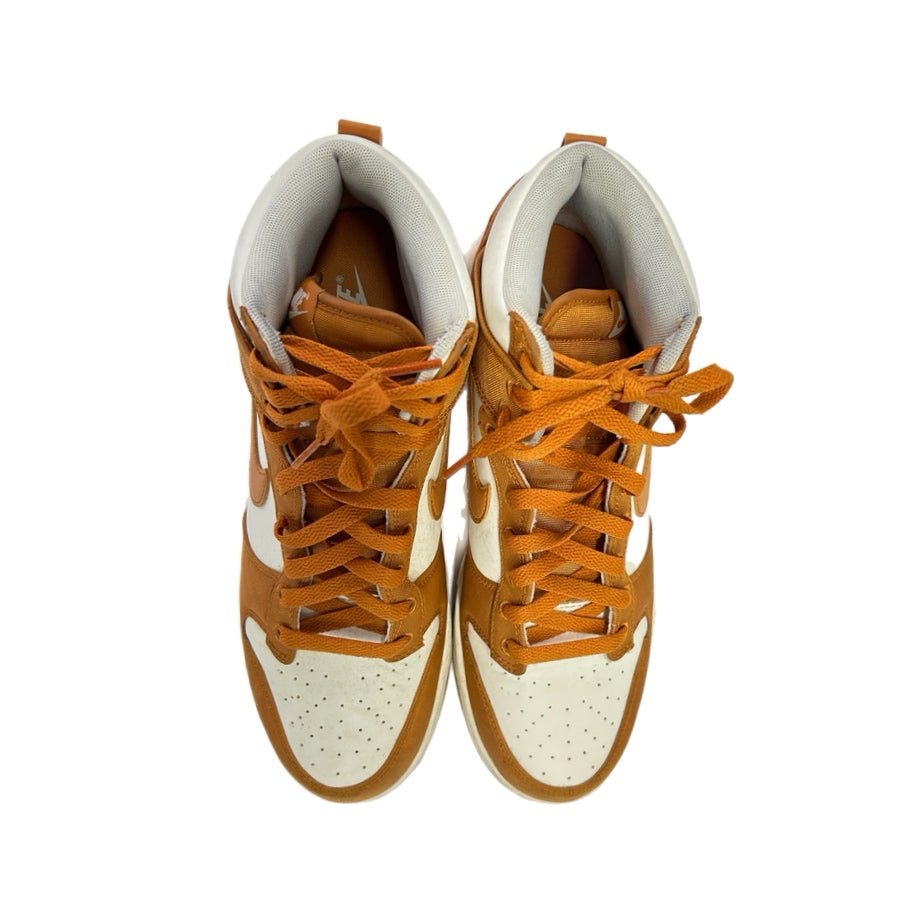 Nike Dunk High Retro SE Monarch Orange White Sneakers  DV7223-800 Mens Size 10 | Finer Things Resale