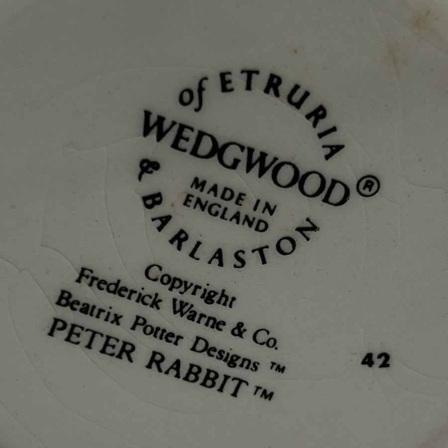 Wedgwood Beatrix Potter Peter Rabbit Mug Eturia Barlaston England VINTAGE