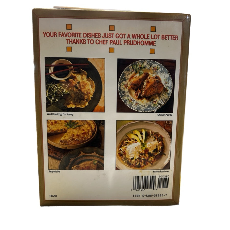 Chef Paul Prudhomme's Seasoned America Cookbook Hardback DJ 1991 | Finer Things Resale