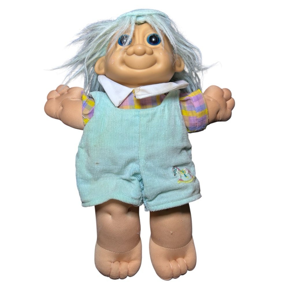 Russ Troll Kidz Sparky Plush Stuffed Toy Doll VINTAGE 1990 | Finer Things Resale