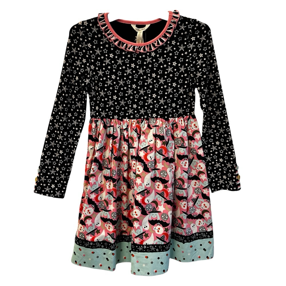 Matilda Jane Heart to Heart Halloween Fun Print long sleeve dress SIZE 10 NWT! | Finer Things Resale