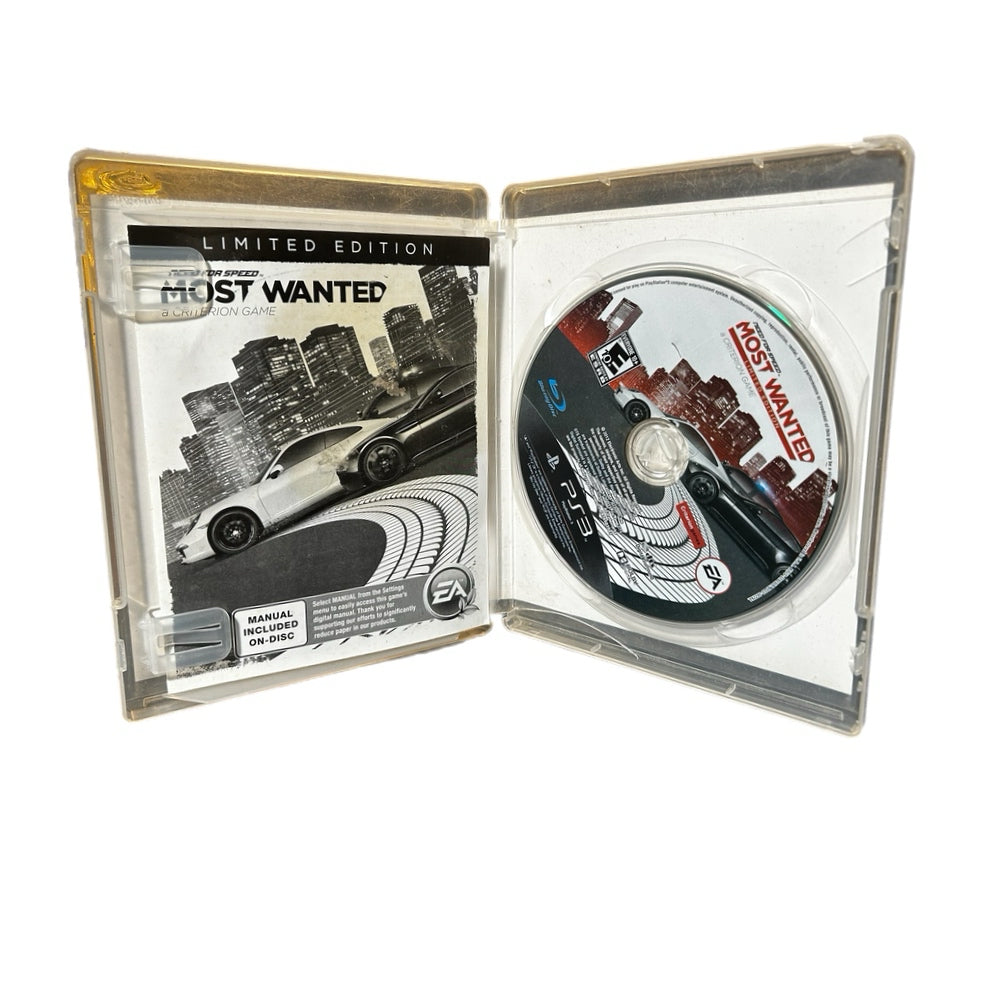Need for Speed Most Wanted Playstation 3 PS3 game Limited Edition 2012 Rated T | Finer Things Resale