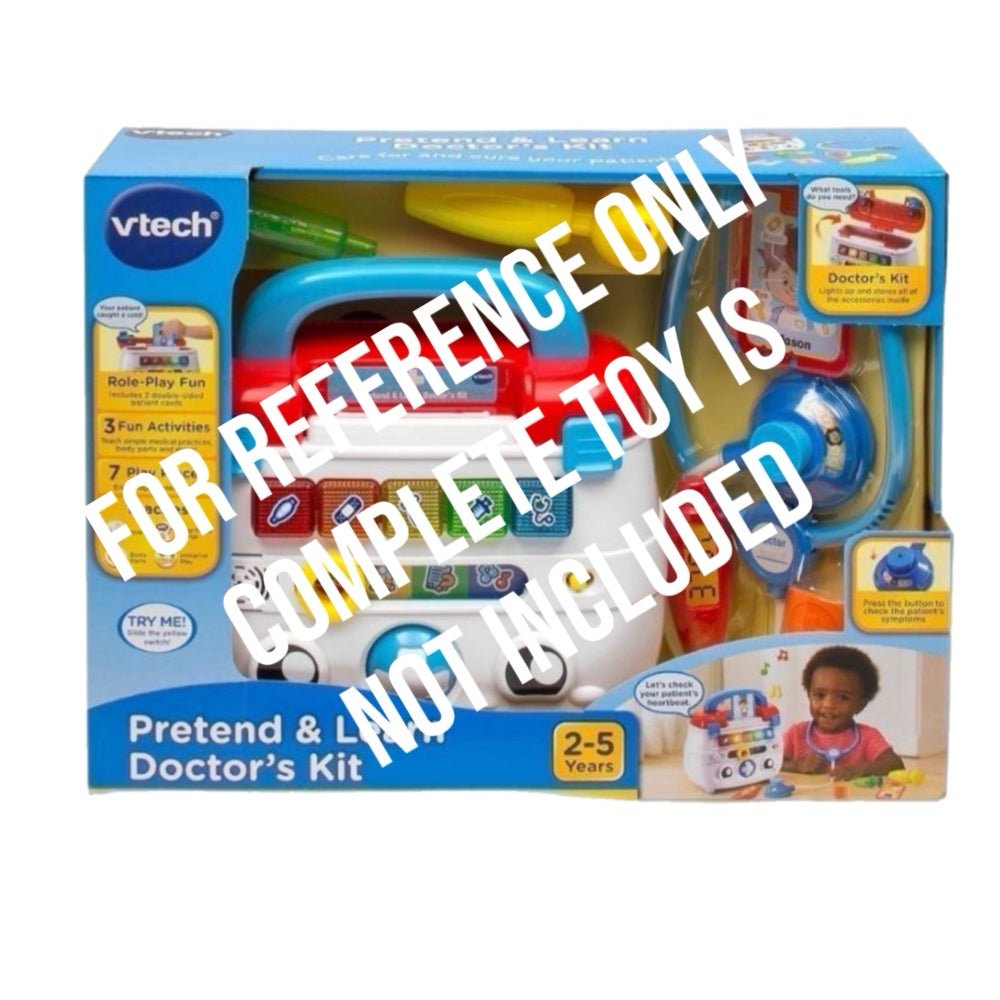 VTECH Pretend & Learn Doctor's Kit REPLACEMENT patient card | Finer Things Resale