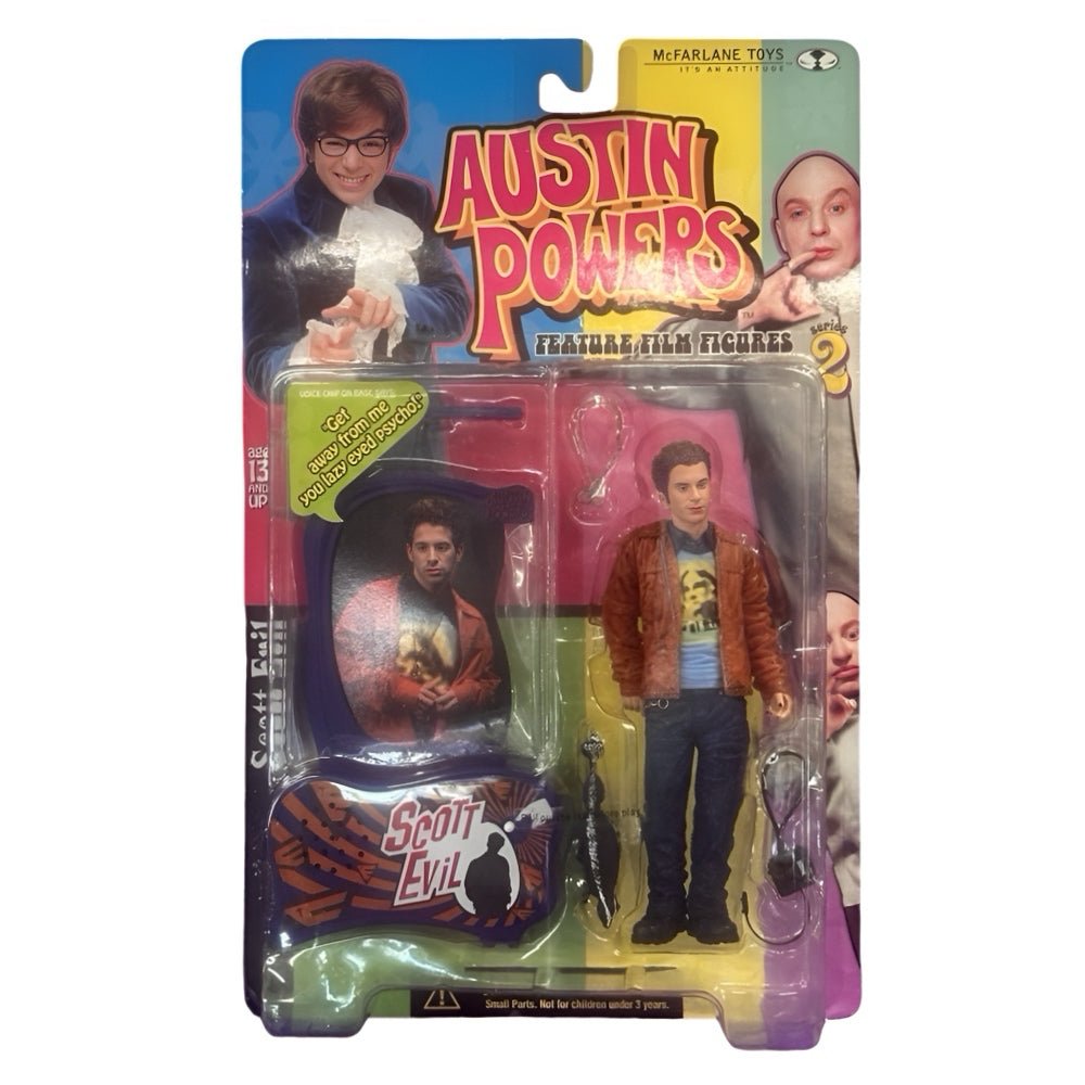 McFarlane Toys Austin Powers Scott Evil Action Figure Series 2  VINTAGE 1999 NEW | Finer Things Resale