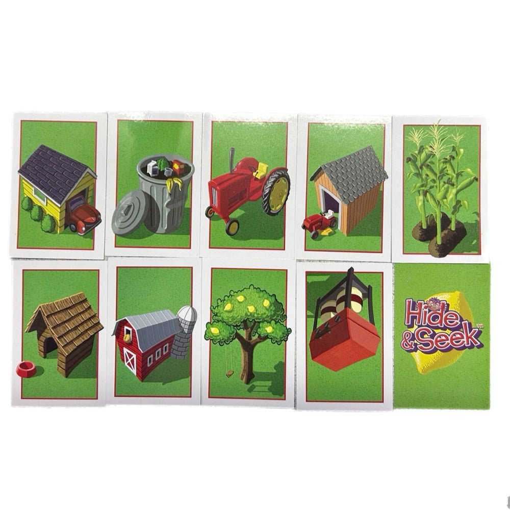 Hide & Seek Board LemonTree Games REPLACEMENT card set | Finer Things Resale